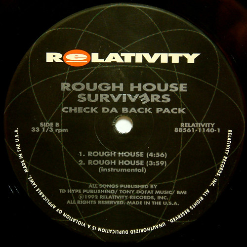Rough House Survivers - Check Da Back Pack | Relativity (88561-1140-1) - 4