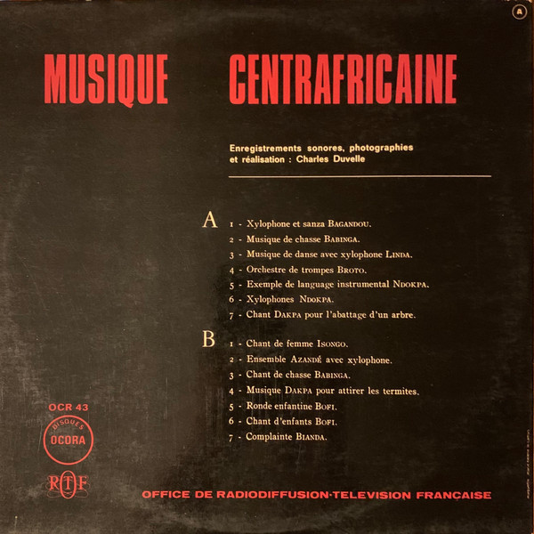 Various - Musique Centrafricaine | Ocora (OCR 43) - 2 Various - Musique Centrafricaine | Ocora (OCR 43) - 2