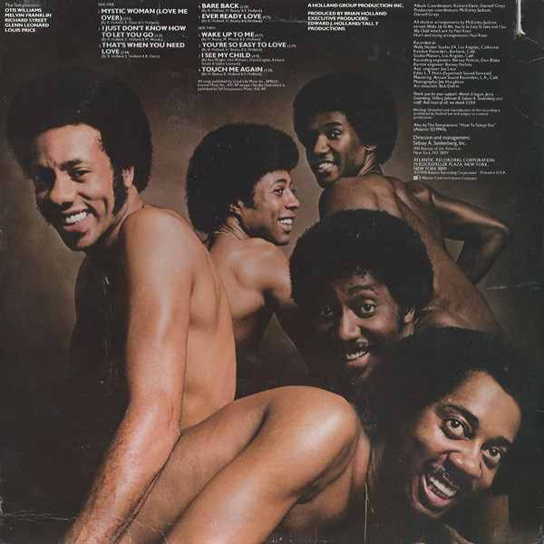 The Temptations - Bare Back | Atlantic (SD 19188) - 2 The Temptations - Bare Back | Atlantic (SD 19188) - 2