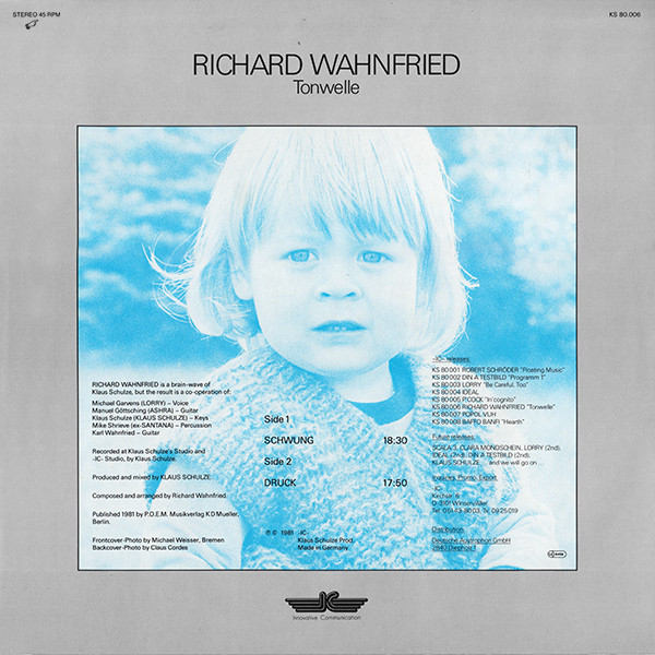 Richard Wahnfried - Tonwelle | Innovative Communication (KS 80.006) - 2 Richard Wahnfried - Tonwelle | Innovative Communication (KS 80.006) - 2