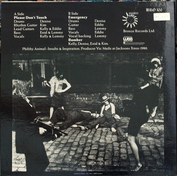 Motörhead / Girlschool - St Valentines Day Massacre | Bronze (BRO 100) - 2 Motörhead / Girlschool - St Valentines Day Massacre | Bronze (BRO 100) - 2