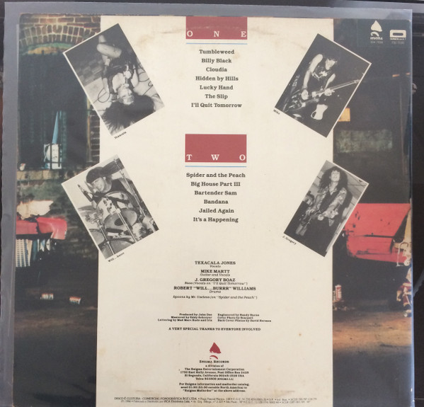 Tex & The Horseheads - Life's So Cool | Enigma Records (304.7030) - 2