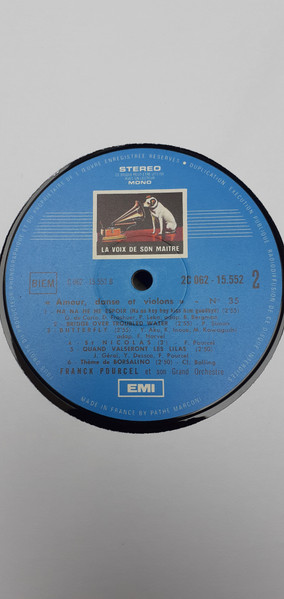 Franck Pourcel Et Son Grand Orchestre - Amour, Danse Et Violons N° 35 | La Voix De Son Maître (2C 062-15552) - 4