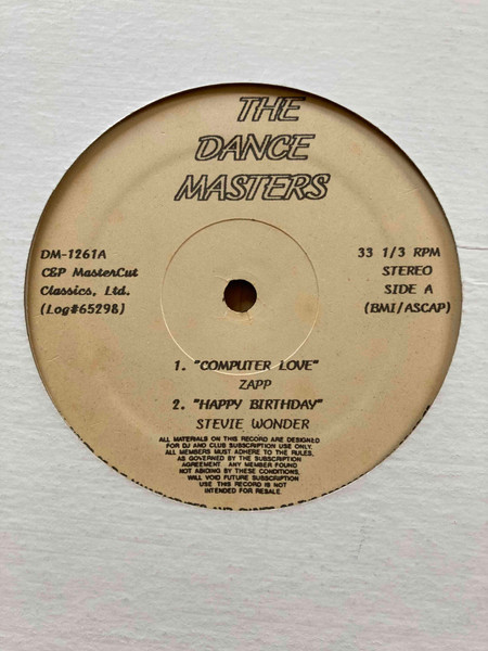 Various - The Dance Masters | Dance Masters (DM-1261) - main