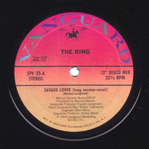 The Ring - Savage Lover | Vanguard (SPV 23) - main