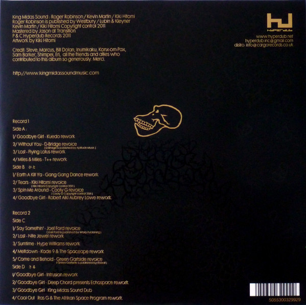 King Midas Sound - Without You | Hyperdub (HDBLP009) - 2