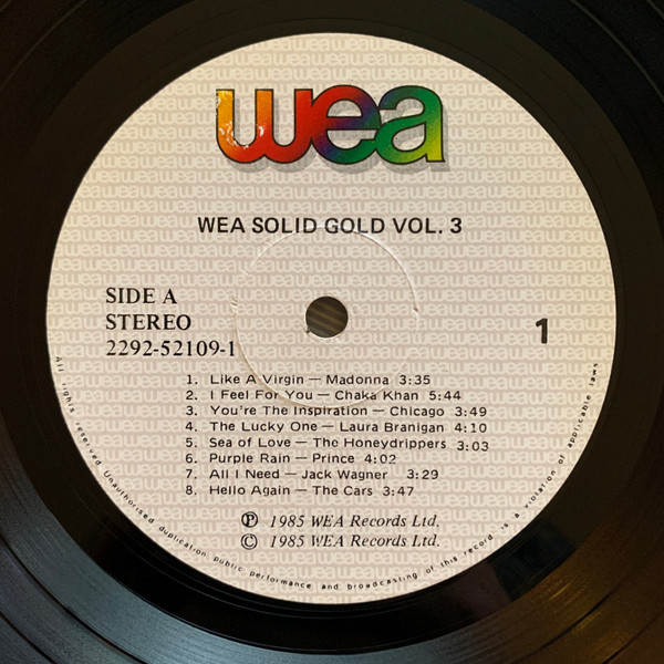 WEA Solid Gold 3