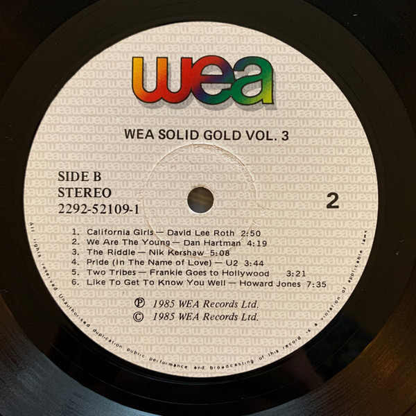 WEA Solid Gold 3