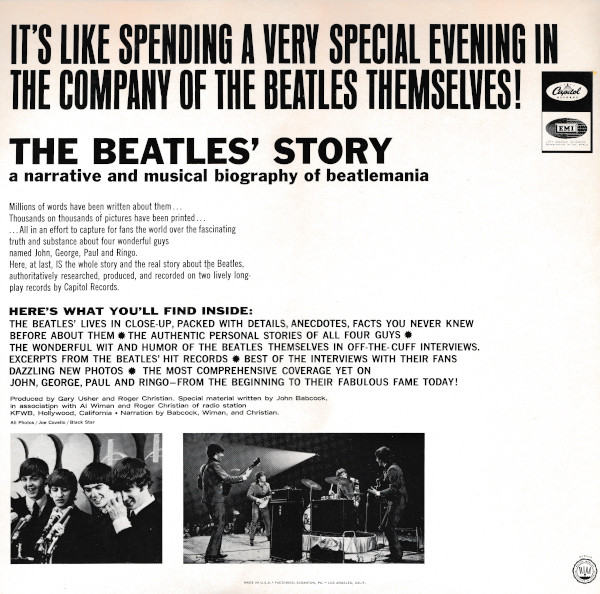 The Beatles - The Beatles' Story | Capitol Records (STBO-2222) - 2