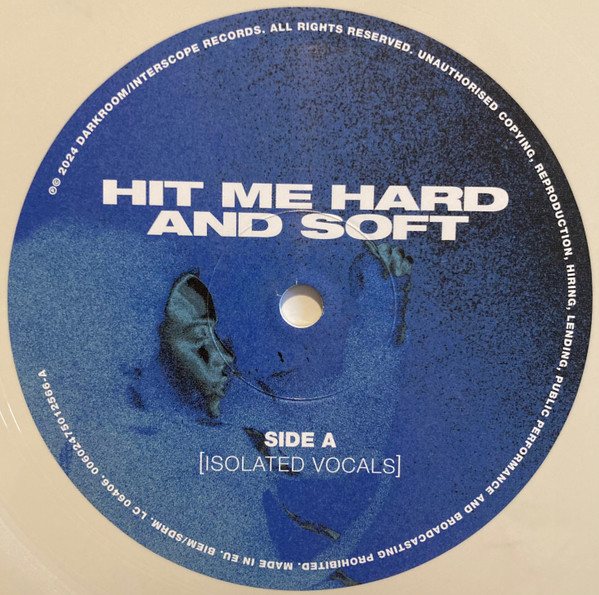 Billie Eilish - Hit Me Hard And Soft (Isolated Vocals) | Darkroom (006024705012566) - 3 Billie Eilish - Hit Me Hard And Soft (Isolated Vocals) | Darkroom (006024705012566) - 3