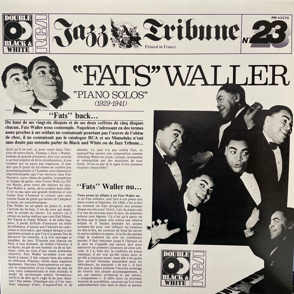 Fats Waller - Piano Solos 1929-1941 | RCA (PM 43270)