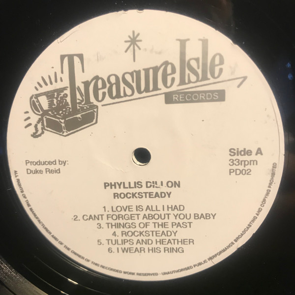 Phyllis Dillon - Rocksteady | Treasure Isle (PD02) - 2