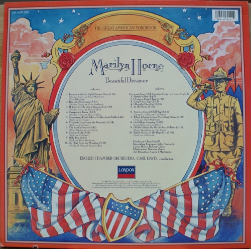 Marilyn Horne , English Chamber Orchestra - Beautiful Dreamer | London Records (417 242-1) - 2