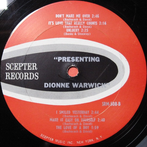 Dionne Warwick - Presenting Dionne Warwick | Scepter Records (SCEPTER 508) - 4 Dionne Warwick - Presenting Dionne Warwick | Scepter Records (SCEPTER 508) - 4