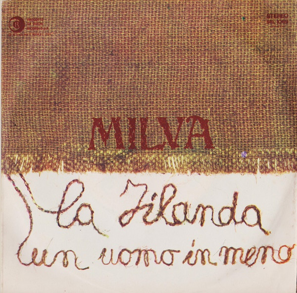 Milva - La Filanda | Ricordi (SRL 10651)