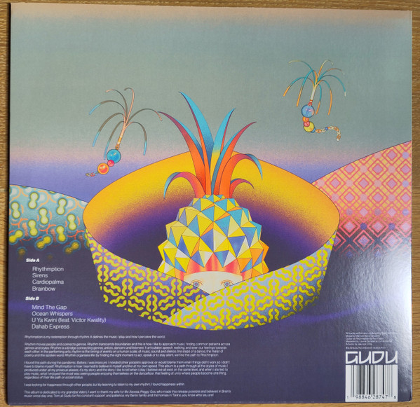 Brain De Palma - Rhythmption | Gudu Records (GUDULP001) - 2 Brain De Palma - Rhythmption | Gudu Records (GUDULP001) - 2