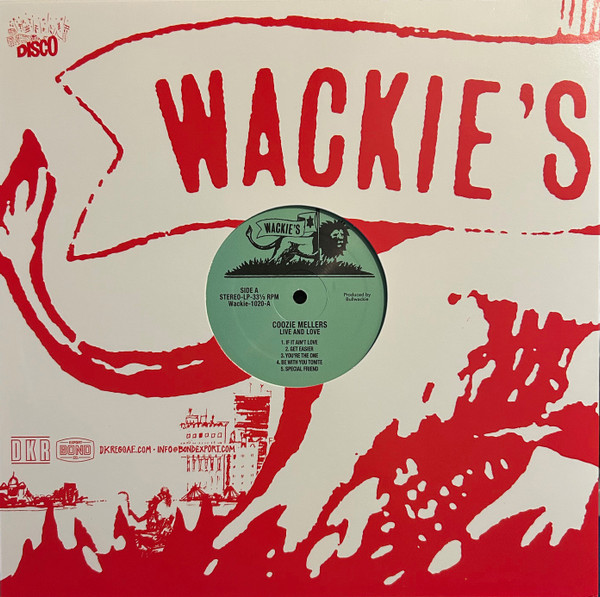 Coozie Mellers - Live & Love | Wackies Music (WACKIE 1020)