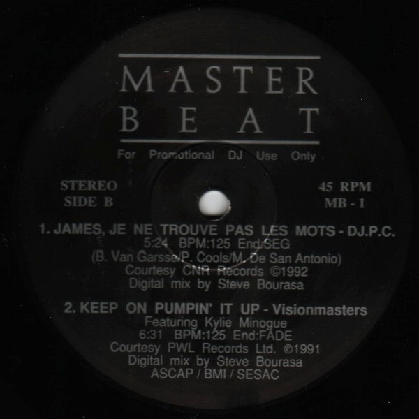 Various - Master Beat Volume One | Master Beat (MB 1) - 3 Various - Master Beat Volume One | Master Beat (MB 1) - 3