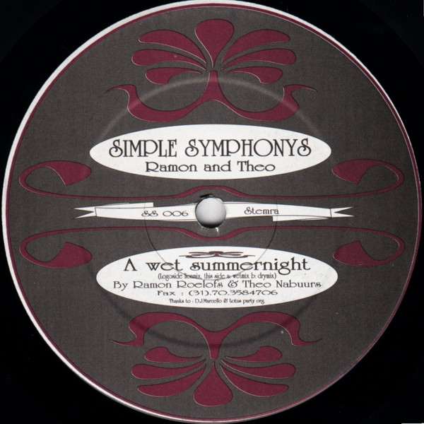 Ramon & Theo - A Wet Summernight | Simple Symphonys (SS 006) - main Ramon & Theo - A Wet Summernight | Simple Symphonys (SS 006) - main