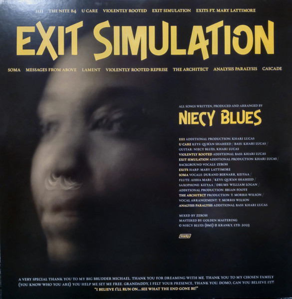 Niecy Blues - Exit Simulation | Kranky (KRANK240) - 2
