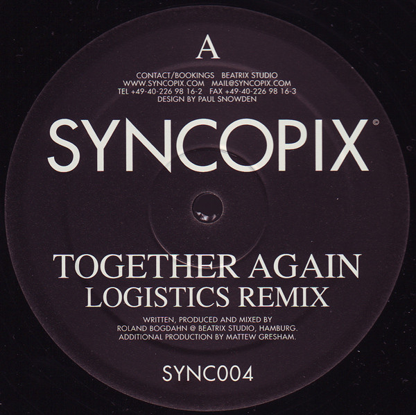 Syncopix - Together Again (Logistics Remix) / Dos Or Die | Syncopix Records (SYNC004)