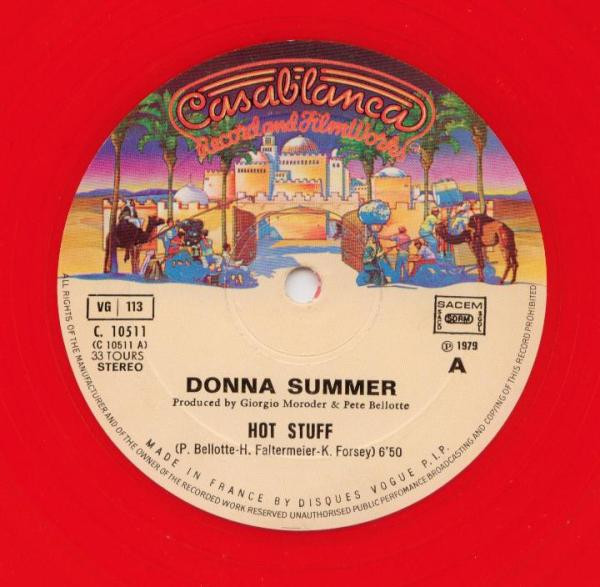 Donna Summer - Hot Stuff / Journey To The Centre Of Your Heart | Casablanca (C 10511) - 3
