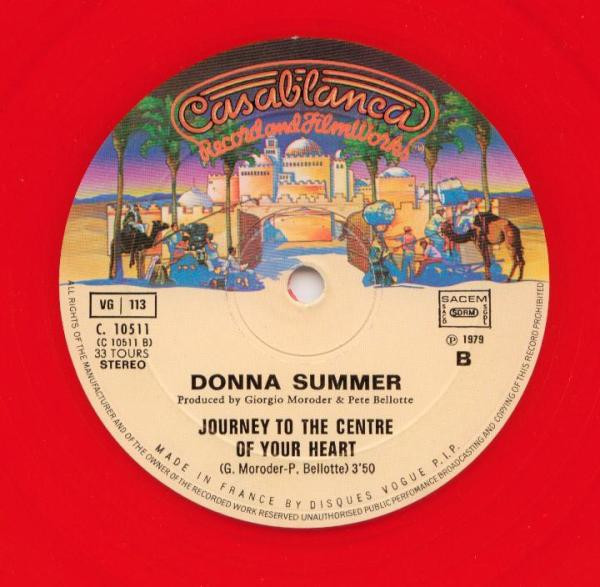 Donna Summer - Hot Stuff / Journey To The Centre Of Your Heart | Casablanca (C 10511) - 4