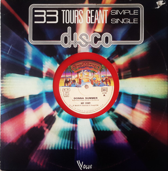 Donna Summer - Hot Stuff / Journey To The Centre Of Your Heart | Casablanca (C 10511) - main