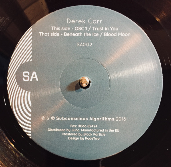 Derek Carr - SA002 | Subconscious Algorithms (SA002) - 2