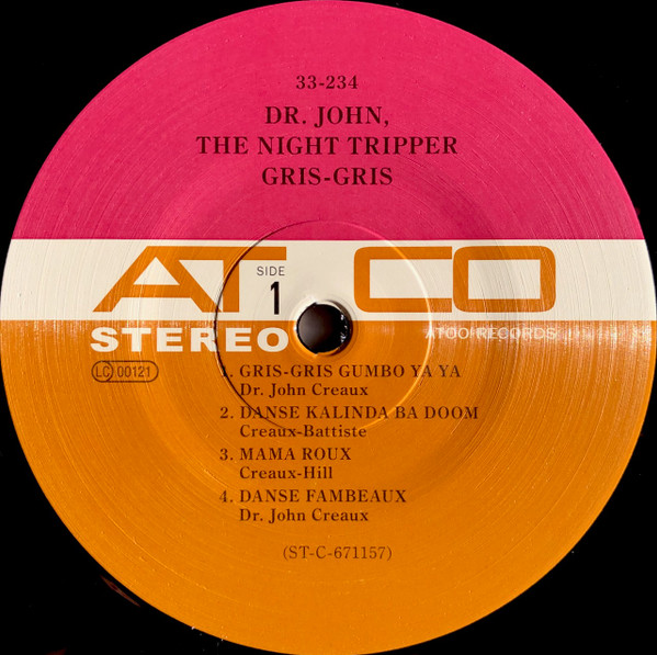 Dr. John , The Night Tripper - Gris-Gris | ATCO Records (SD 33-234) - 2 Dr. John , The Night Tripper - Gris-Gris | ATCO Records (SD 33-234) - 2