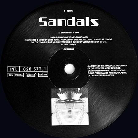 Sandals - Cracked EP | Open Toe Records (828 573.1) - 3 Sandals - Cracked EP | Open Toe Records (828 573.1) - 3