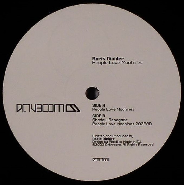 Boris Divider - People Love Machines | Drivecom (DCOM001)