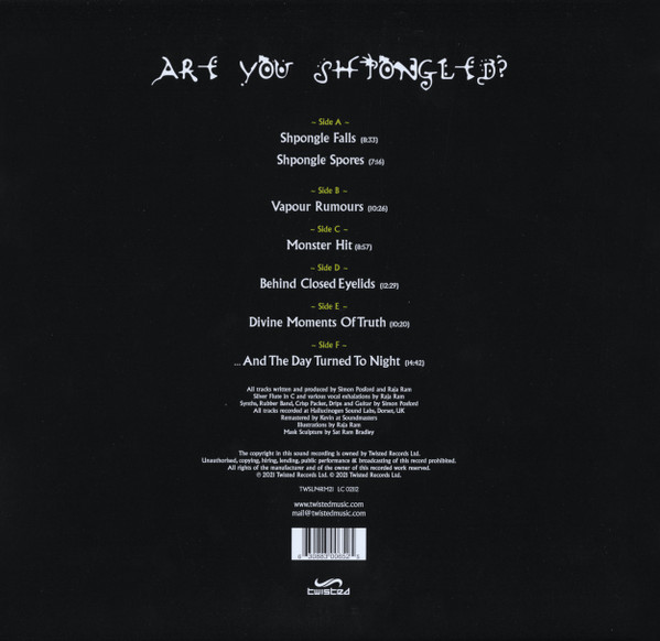 Shpongle - Are You Shpongled? | Twisted Records (TWSLP4RM21) - 2