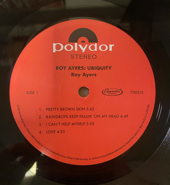 Roy Ayers - Ubiquity | Elemental Music (700215) - 2 Roy Ayers - Ubiquity | Elemental Music (700215) - 2
