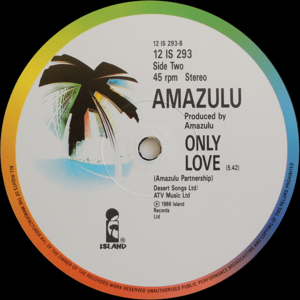 Amazulu - Montego Bay | Island Records (12 IS 293) - 3