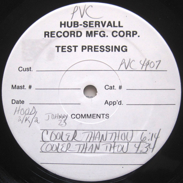 The Hood - Cooler Than Thou | PVC Records (PVC 4907) - 3 The Hood - Cooler Than Thou | PVC Records (PVC 4907) - 3