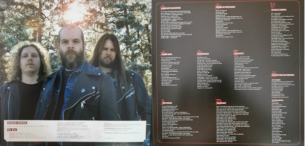 Grand Magus - The Hunt (2LP - Clear with Red and Black Splatter Vinyl) [Vinyl] | Back On Black (BOBV585LPLTD) - 3