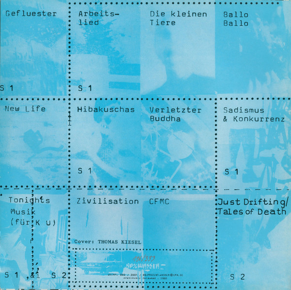 Frieder Butzmann - Vertrauensmann Des Volkes | 90% Wasser (wvinyl 002) - 2 Frieder Butzmann - Vertrauensmann Des Volkes | 90% Wasser (wvinyl 002) - 2