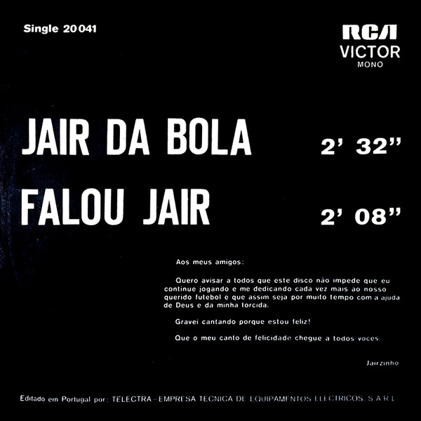 Jairzinho - Jairzinho | RCA Victor (20 041) - 2