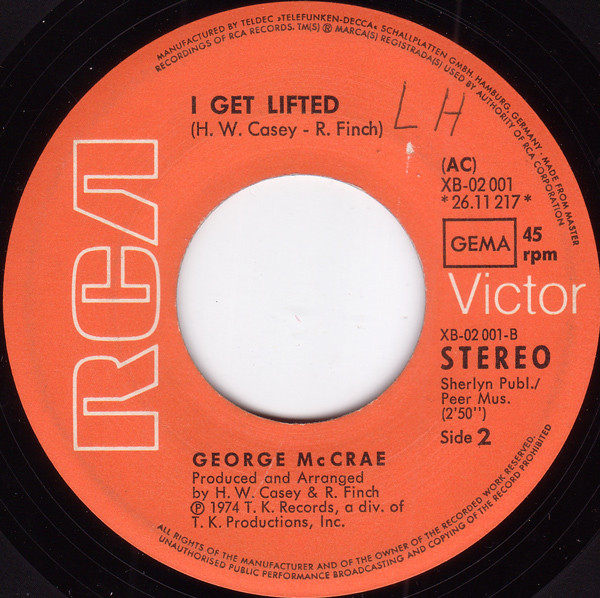 George McCrae - I Can't Leave You Alone | RCA Victor (XB 02 001) - 4