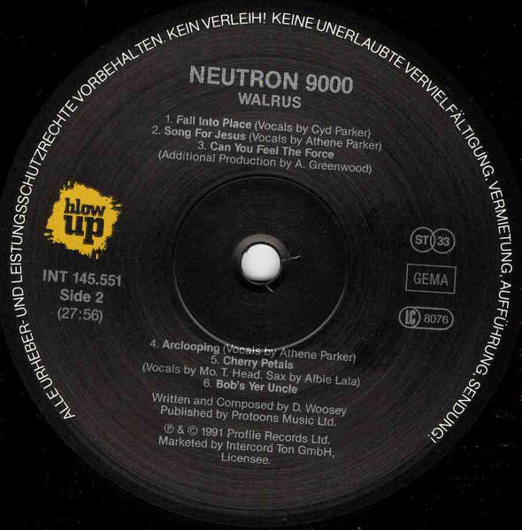 Neutron 9000 - Walrus | Blow Up (INT 145.551) - 4 Neutron 9000 - Walrus | Blow Up (INT 145.551) - 4
