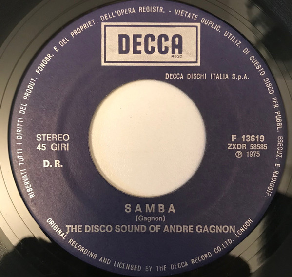 André Gagnon - Wow | Decca (F 13619) - 3
