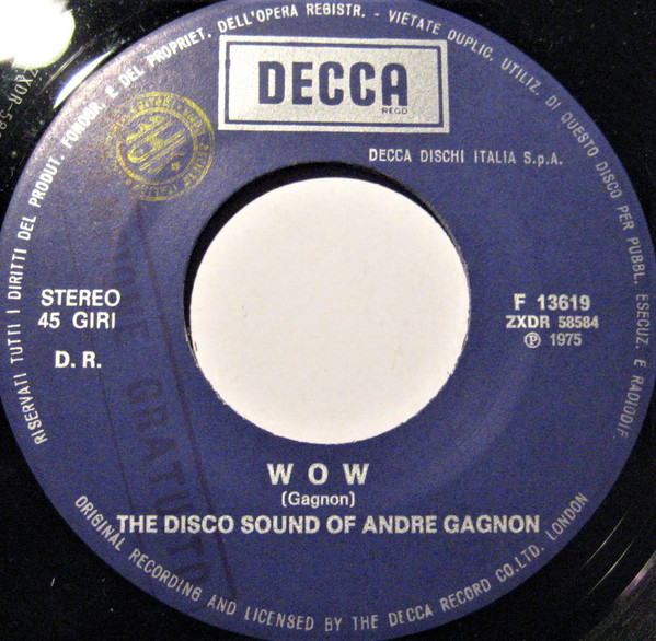 André Gagnon - Wow | Decca (F 13619) - 2