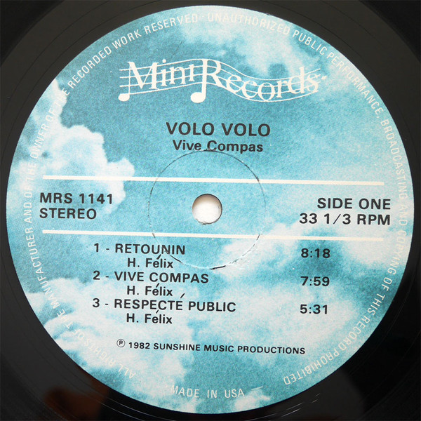 Volo Volo - Vive Compas | Mini Records (MRS 1141) - 3