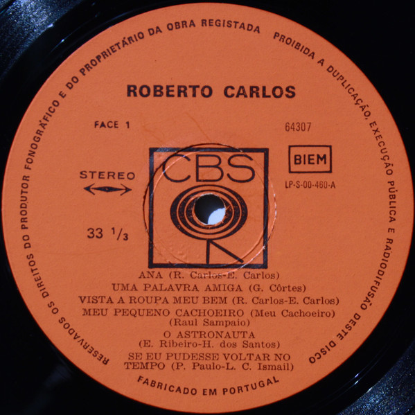 Roberto Carlos - Roberto Carlos | CBS (64307) - 3
