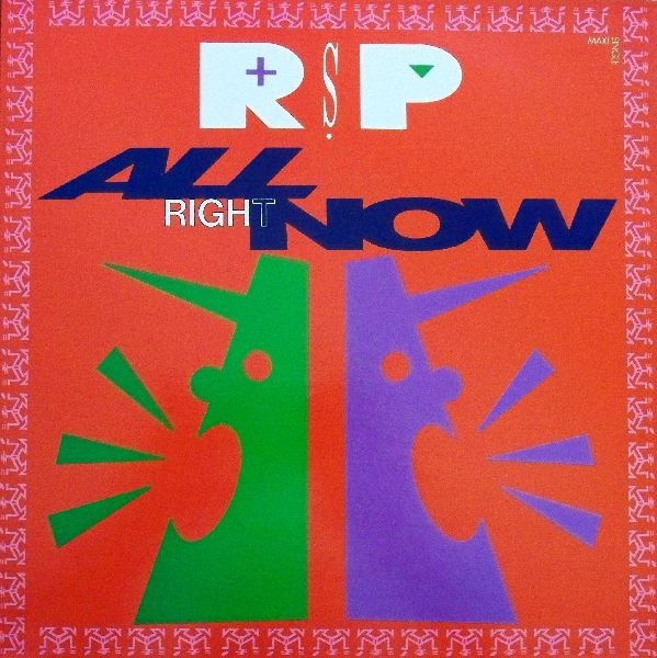 R.S.P. - All Right Now | CBS (656410 6) - main