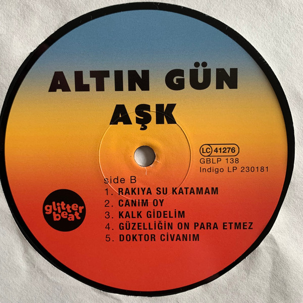Altın Gün - Aşk | Glitterbeat (GBLP 138) - 3 Altın Gün - Aşk | Glitterbeat (GBLP 138) - 3