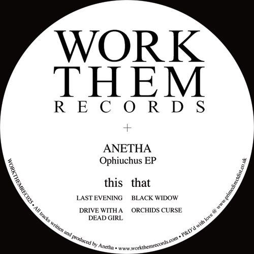 Anetha - Ophiuchus EP | Work Them Records (WORKTHEM025) - main