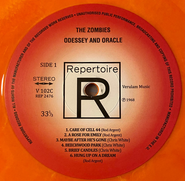 The Zombies - Odessey And Oracle | Repertoire Records (REP2476) - 3 The Zombies - Odessey And Oracle | Repertoire Records (REP2476) - 3