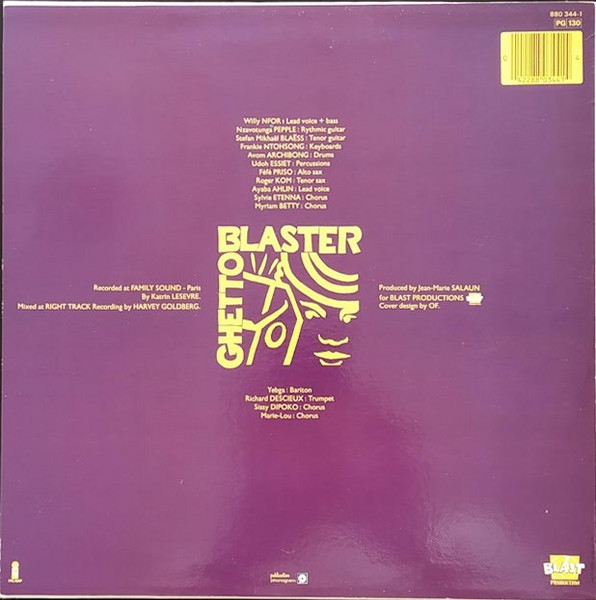 Ghetto Blaster - Efi Ogunlé / Preacher Man | Island Records (880344-1) - 3